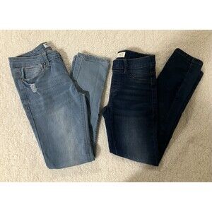 ELV Girls Jean Pants 2pcs - Bundle Size 12